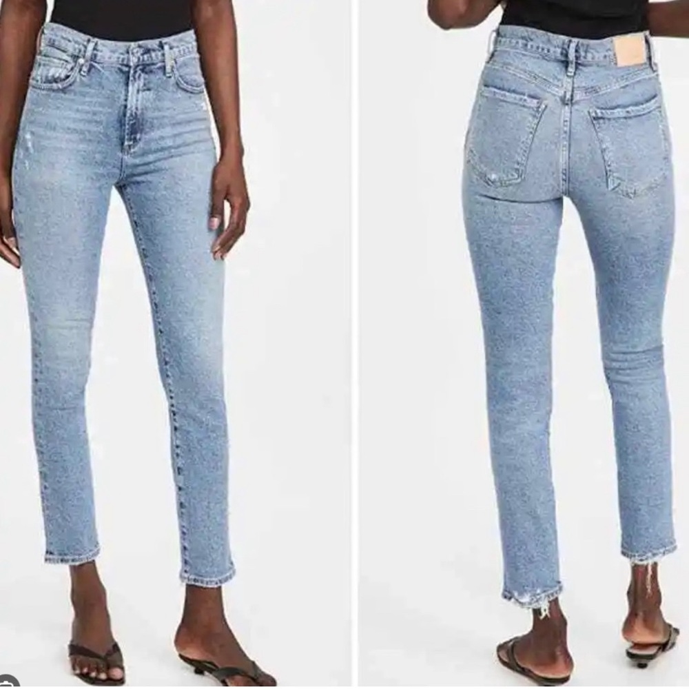 Citizens Of Humanity High Rise Blue Jeans